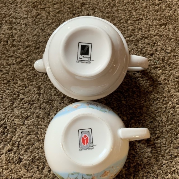 Delton Products Summer River Tea Pot w/Cup Set - Picture 7 of 9